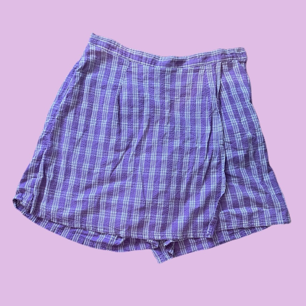 Plue Pastel Purple Vintage Lis Claiborne skort